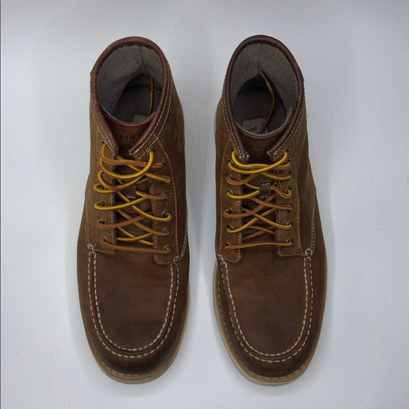 Eastland Men’s Size 11.5 D Loomis Brown/Tan Leather 6” Lace Up Work Boot main image 4